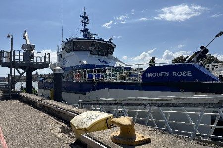 Dual celebration for Tidal Transit’s latest crew transfer vessel