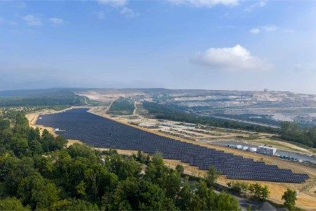 RWE commissions new photovoltaic plant in Hambach opencast mine