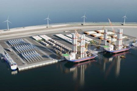 Port of Rotterdam Authority develops new terminal for offshore wind activities