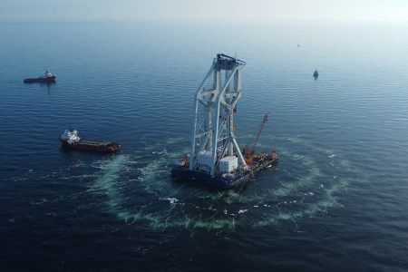 All foundations installed at the Baltic Power offshore wind farm